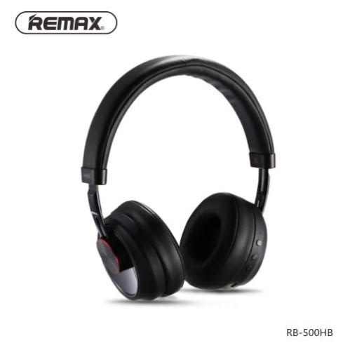 Music Bluetooth Headphones Rb-500hb - Black