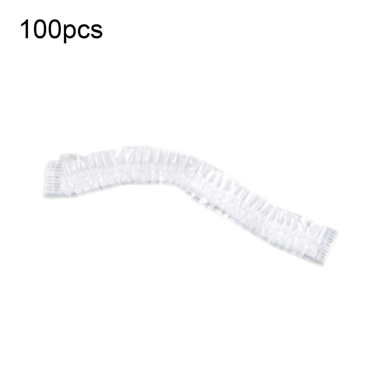 100Pcs Disposable Dustproof Bowl Cover Food Fresh-Clear