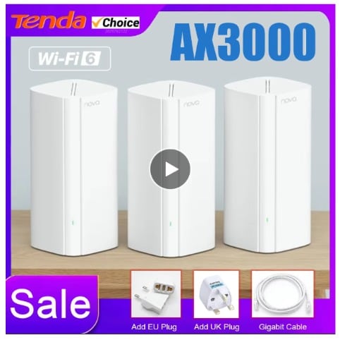 Tenda Wireless Wifi Mesh System Router