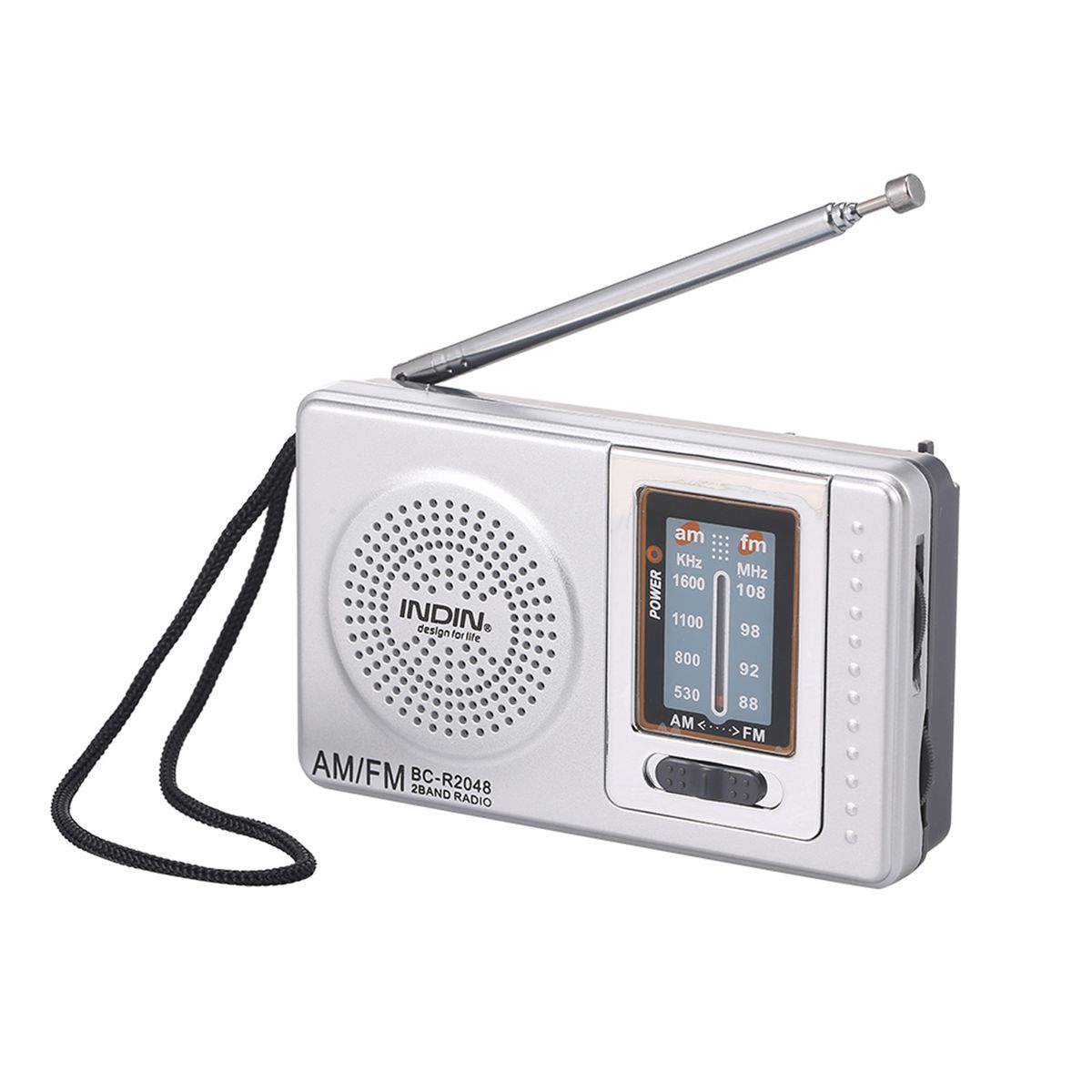 BC-R2048 Mini AM FM Radio 2 Band Radio Receiver