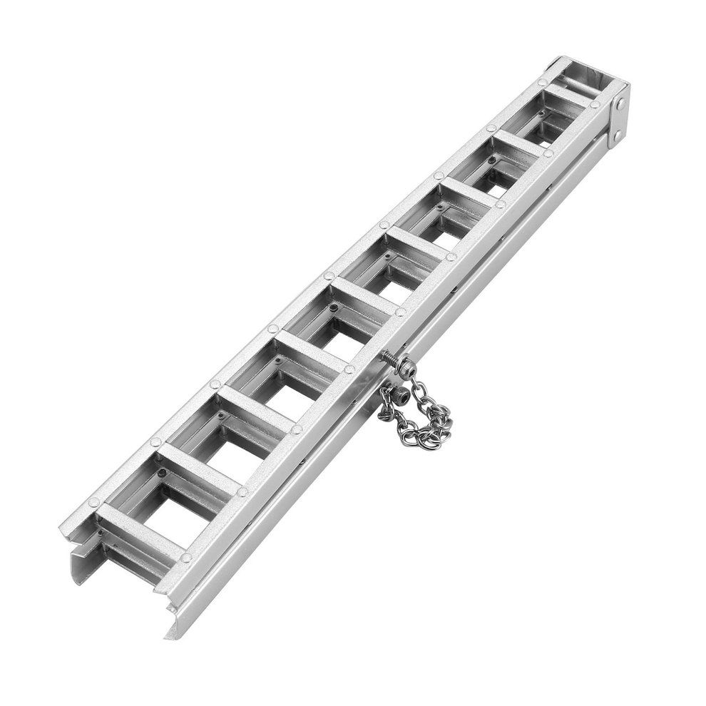 1 Mm Aluminum Mini Long Ladder For 1:10 R  Ro K  Rawler Axial S X10 90046 D90-Silver-1pc