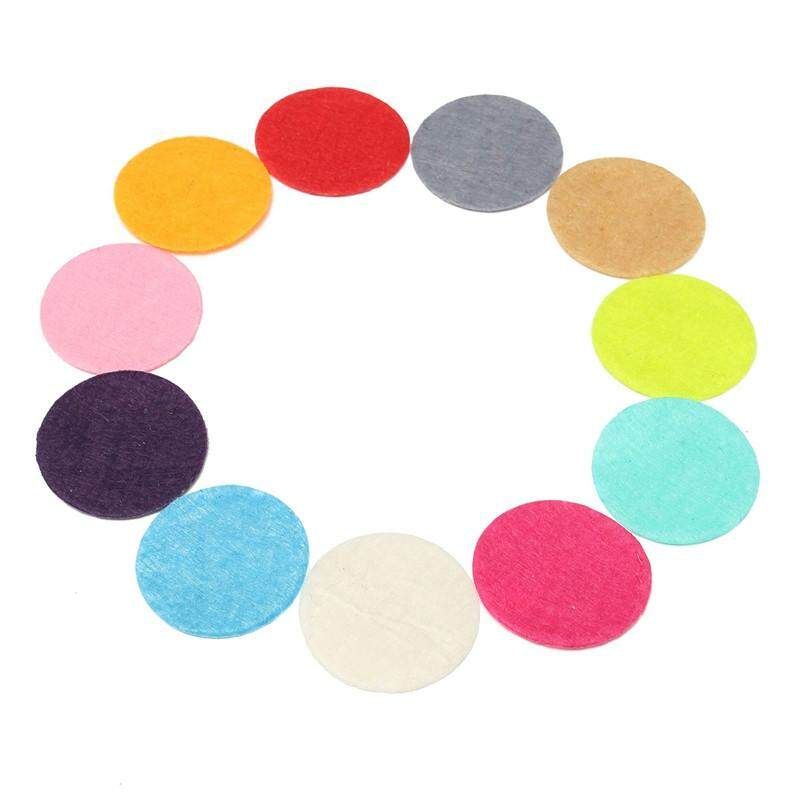 200Pcs Round Felt Fabric Pads Accessory Circle Felt Pads Fabric Flower Accessories Handmade Applique Materials 2.5/3cm 2.5cm
