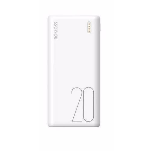 Romoss Power Bank - 20000mah - White