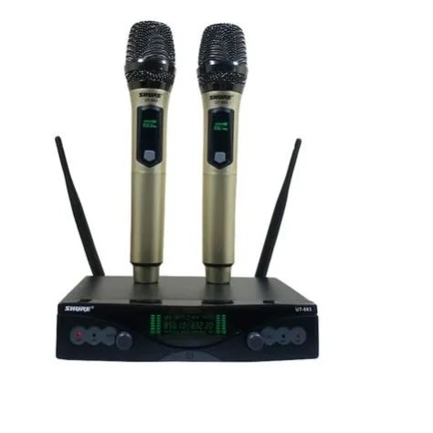 Shure Professional Uhf Wireless Microphone With 200m Range -ut-883