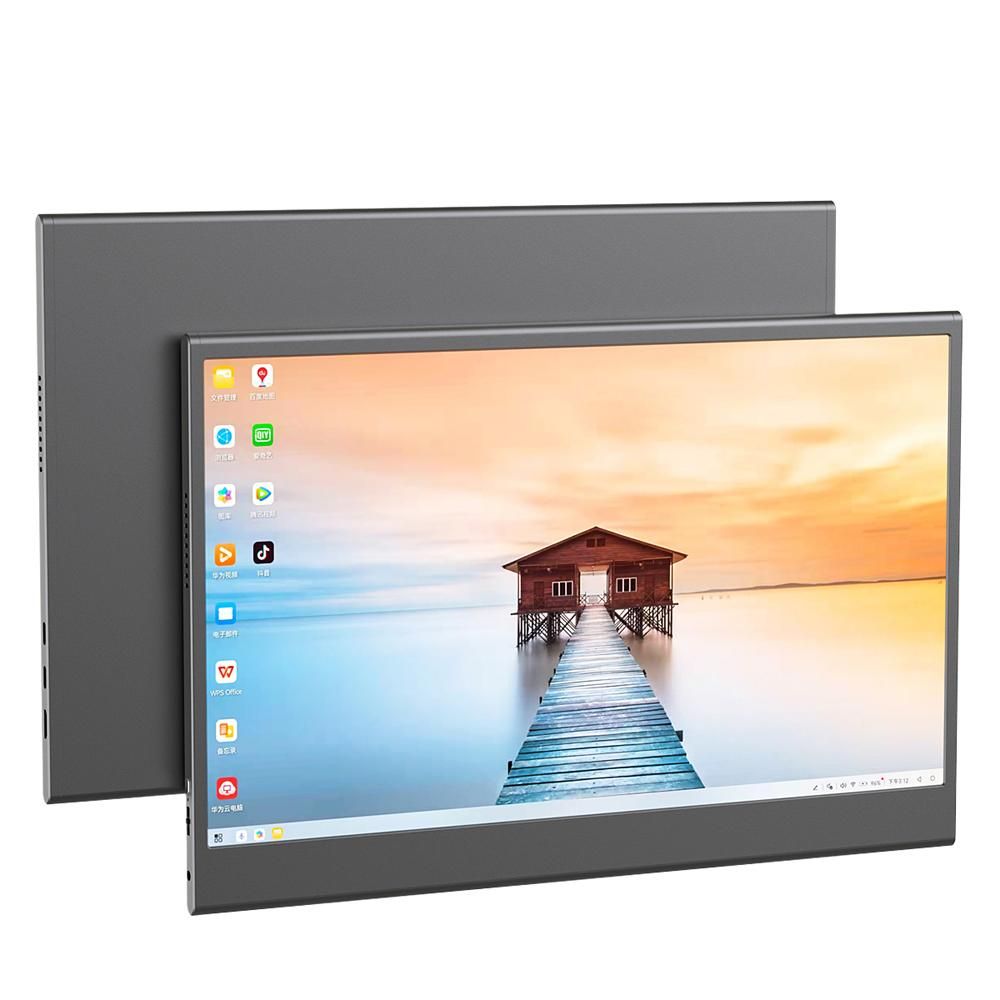 15.6 inch Portable Monitor IPS Screen 1920*1080 Resolution 170&deg; Wide Viewing Angle 60Hz Refresh Rate Wide Compatibility