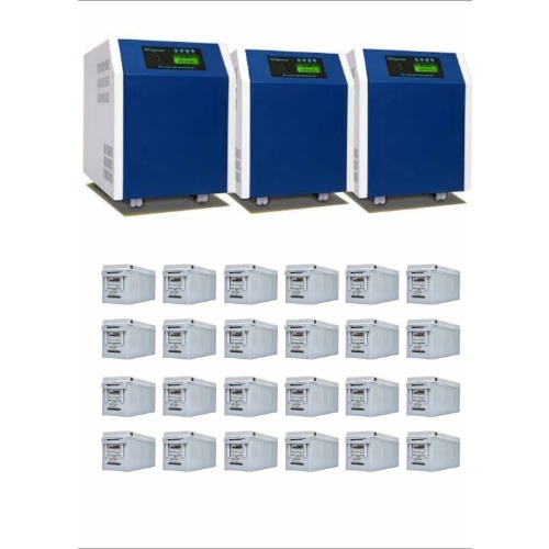 Afripower 15kva 288v Inverter System With 24 Units 200ah Amaron Quanta Battery