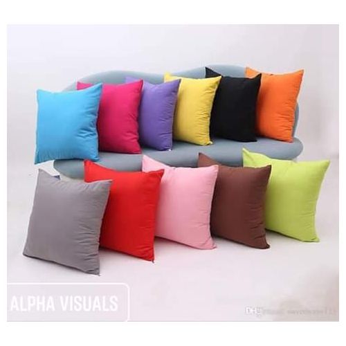 Rainbow Colour Throw Pillow Set (11 Pieces)