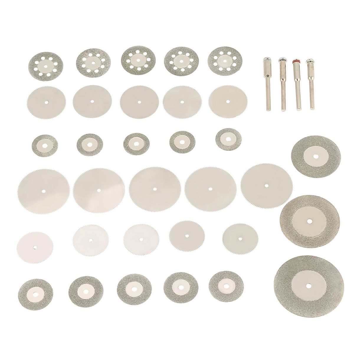 37pcs Diamond Stainless Steel Cutting Disc Saw Blades And