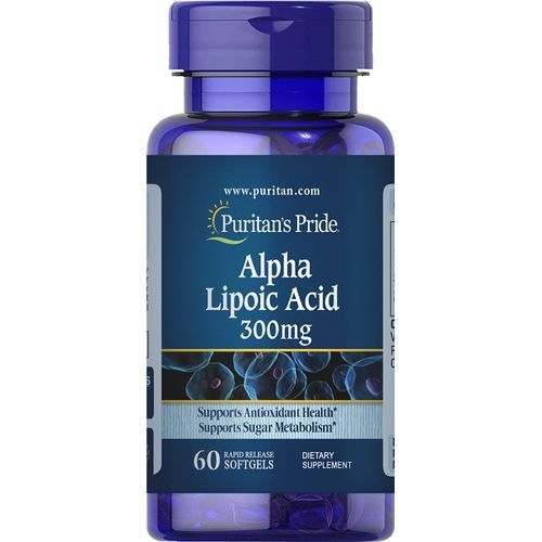 Alpha Lipoic Acid 300mg, 60 Capsules