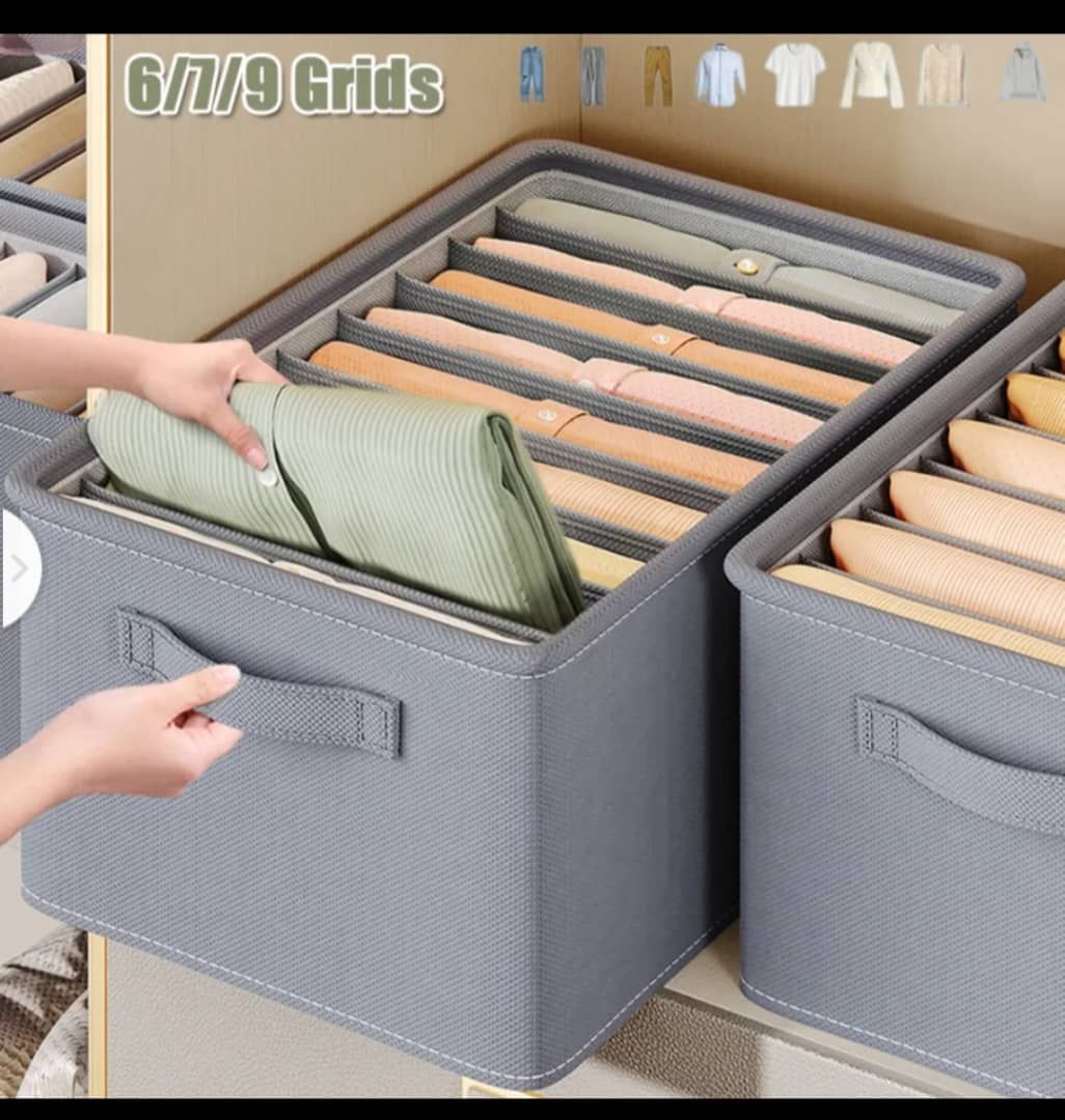 Cloths Storage Box  For Wardrobe Organizer.