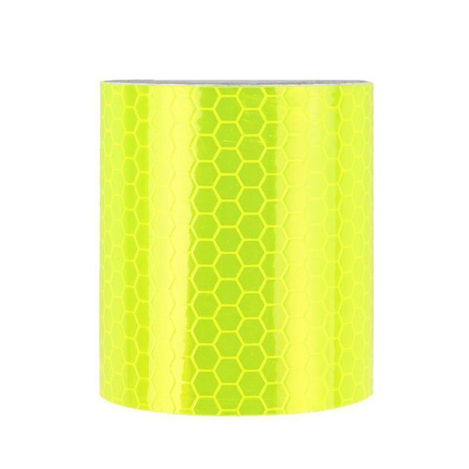 1m X 5cm Reflective Safety Warning Conspicuity Tape-Yellow