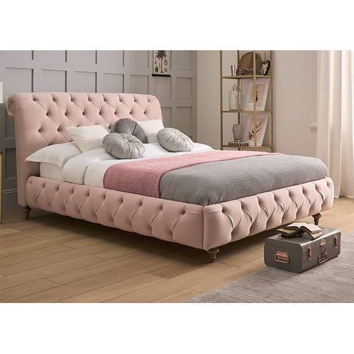 Alrian Blush-Princess 6/6  Bedframe(Lagos, Delivery)