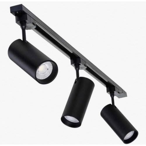 3 In  1 Ceiling Track Light - Black