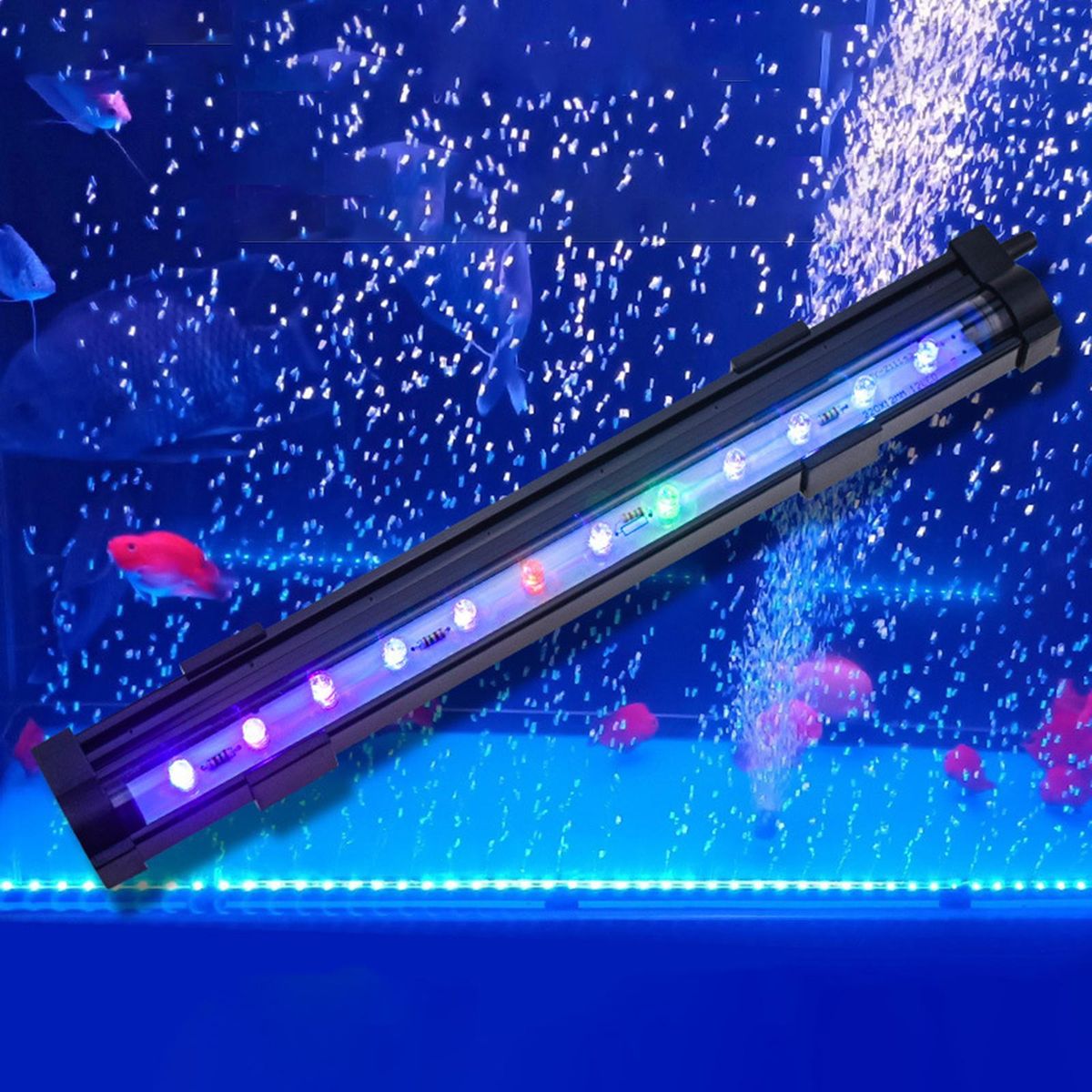 Aquarium Light For Fish Tank Lamp Underwater Light Bar
