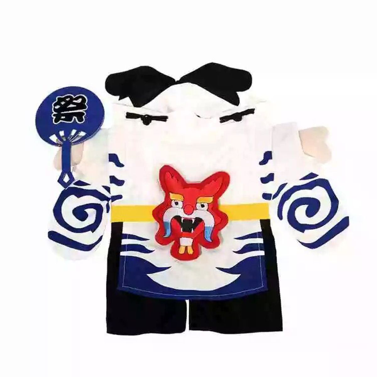 Japanese Onmyoji-style Pet Costume Suit For Small To Medium