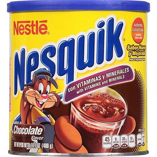 Nesquik Chocolate Powder 14.1 Oz. 400 Grams X 2
