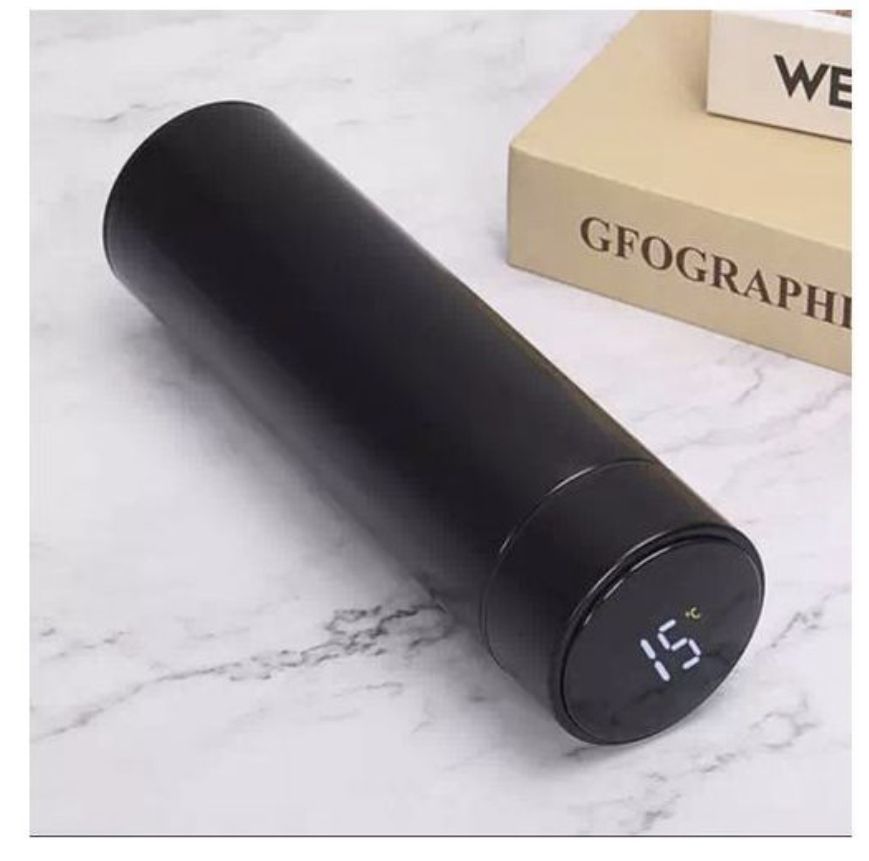 Vacuum Thermos LED Temperature Display Water Bottle