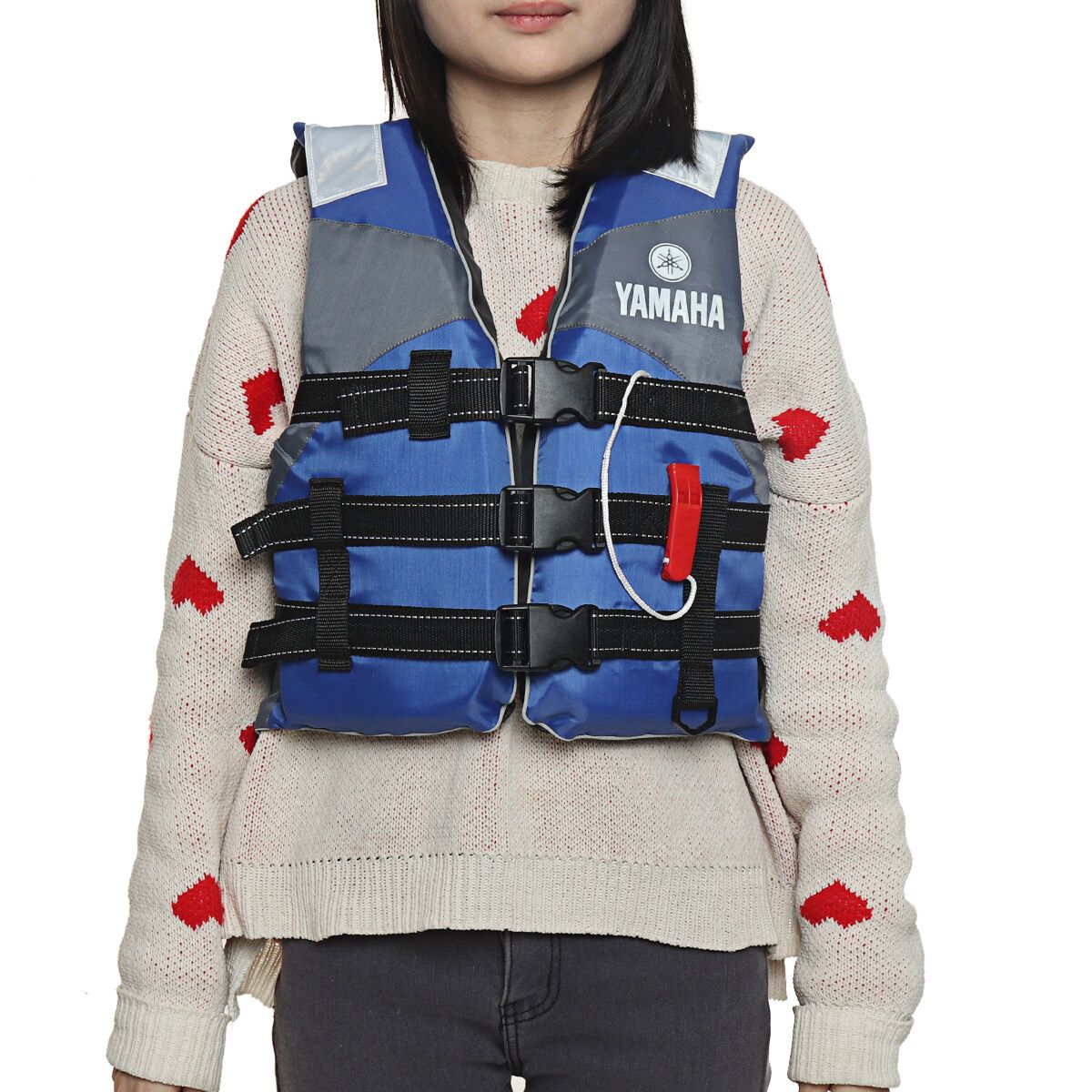 Kids Life Jacket Swimming Safety Water Aid Blue