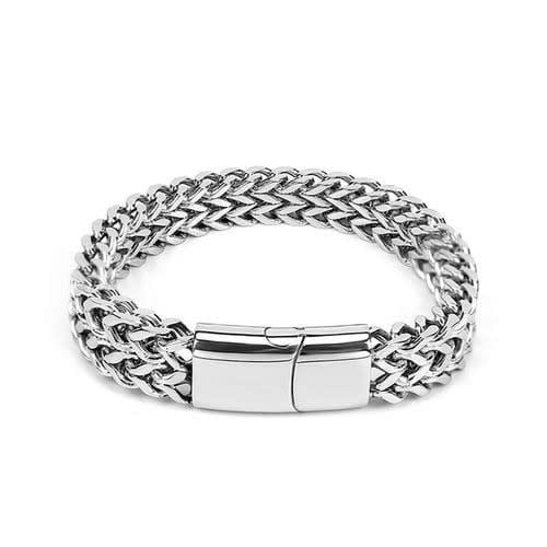 Men's Woven Square Bracelet