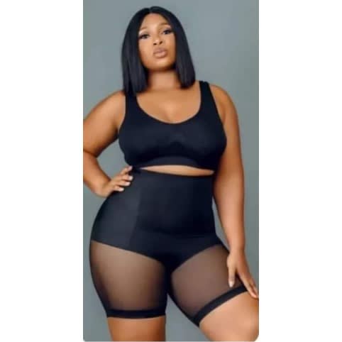 Seamless Body Shaper For Tummy Tuck- Black