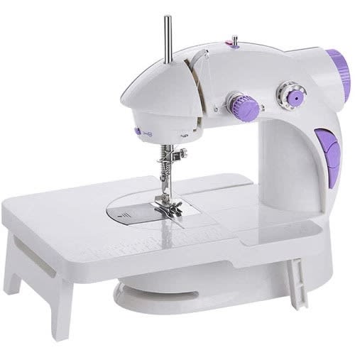 Adapter & Foot Pedal Multifunction Desktop Sewing Machine + Table Extension Board