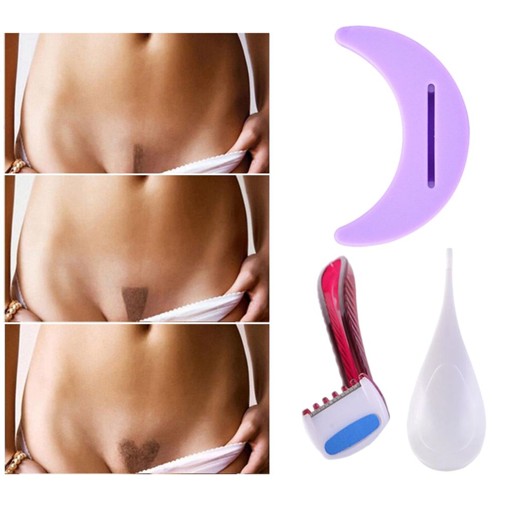 Portable Shaving Bikini  Trim With Precision For Pubic Hair Moon