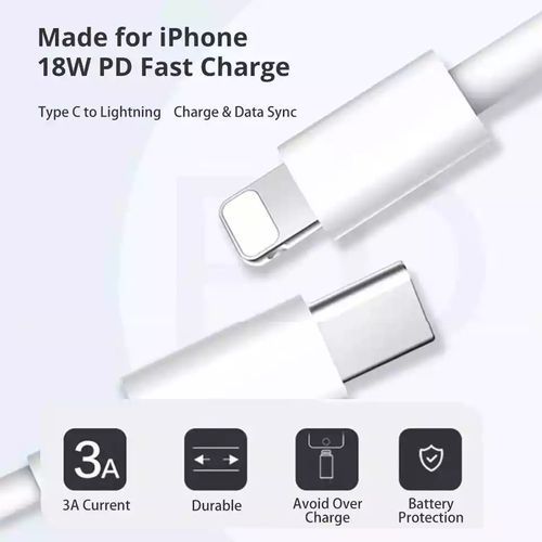 Iphone Fast Data Type-C To Lightning  Charger Cable For Iphone 11/12