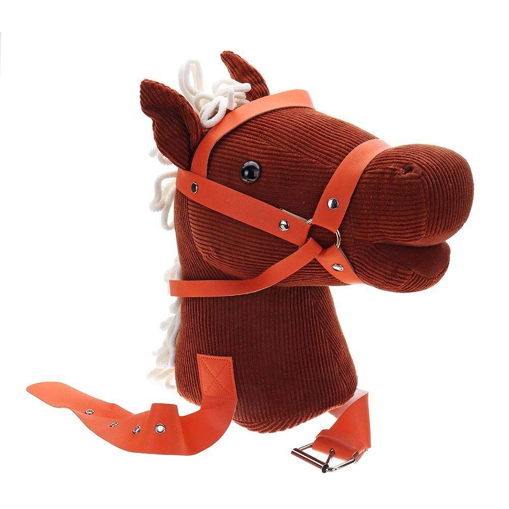 MoFun Happy Horse Parent-Child Interactive Riding Toys Emotional Companion Plush Toy For Children Brown (brown)