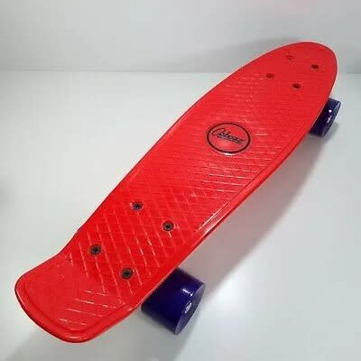 Ozbozz Plastic Skateboard - Red