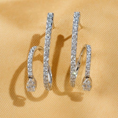 Dainty Zircon Stud Earrings