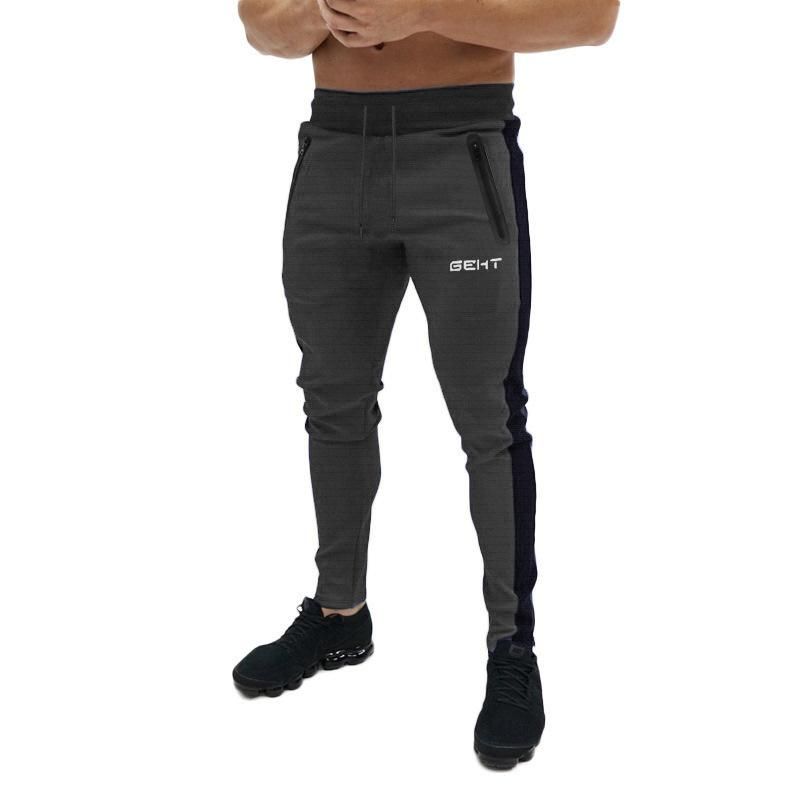 High Quality Elastic Pants for Mens Bodybuilding Clothing   Pants L246