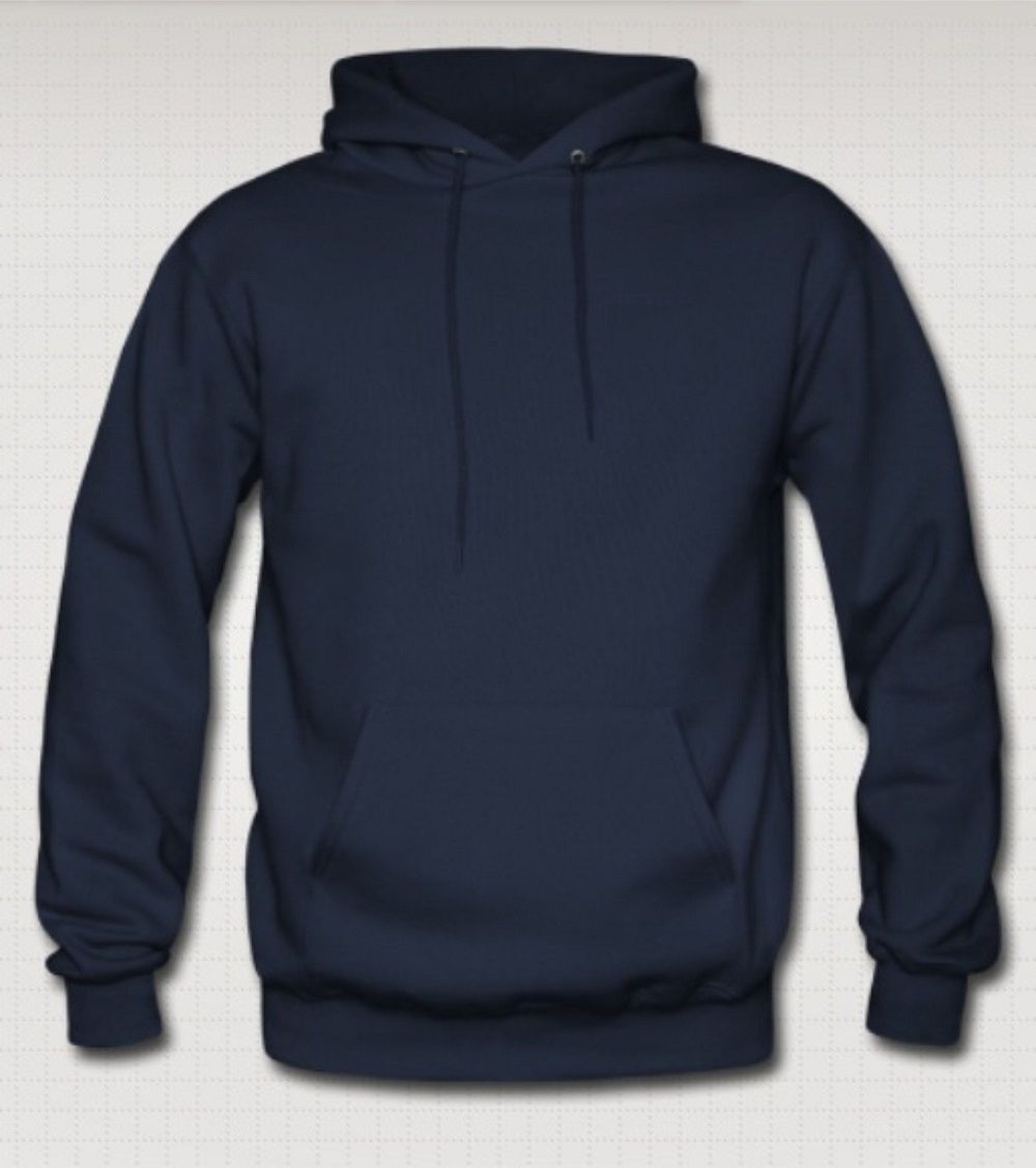 Plain Hoodie- Navy Blue