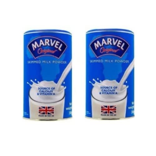 Marvel Dried Skimmed Milk - 340g X2 Pieces