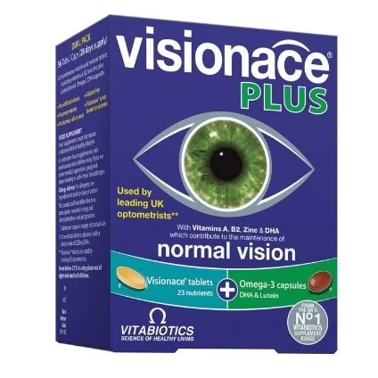 Vitabiotics Visionace Plus  - 56 Tablets/Capsules
