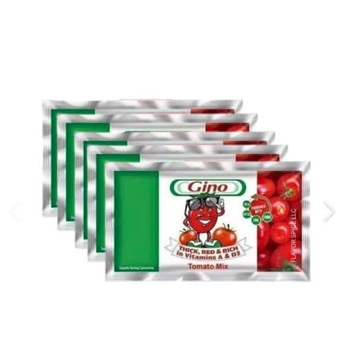 Gino Tomato Paste -1 Carton - 65g X 50 Sachet