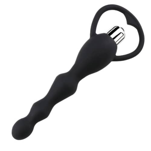 6" Anal Plug Vibrator Dual Sex Toys