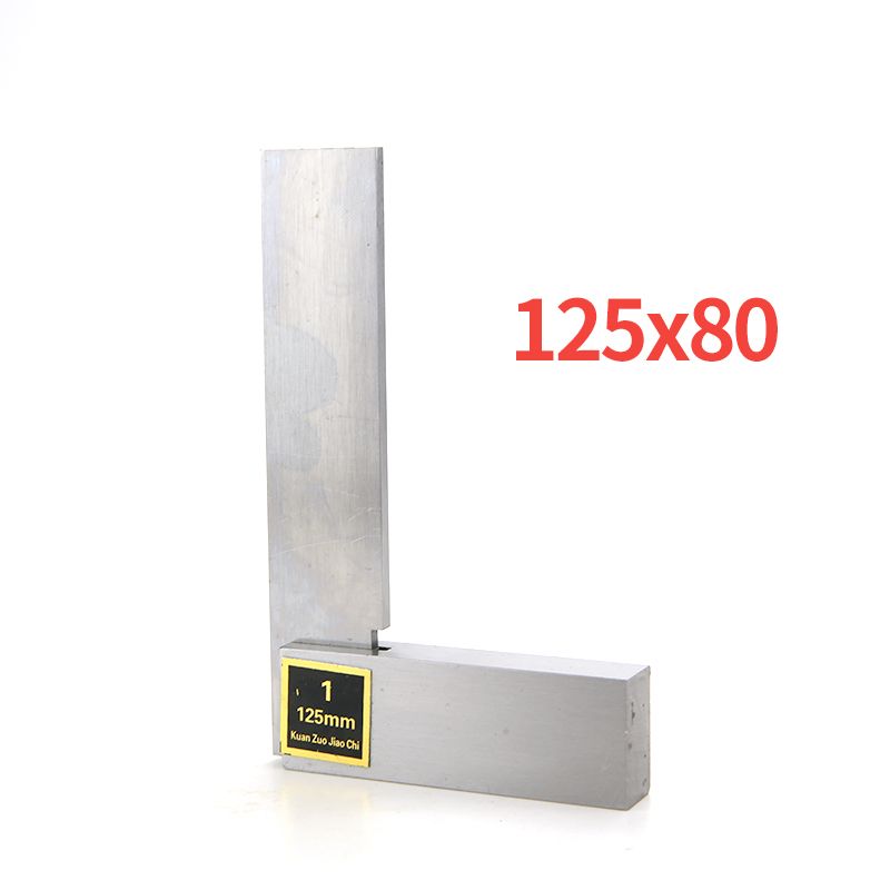 90 Degree Wide Seat Square Ruler Metal Measuring Tools