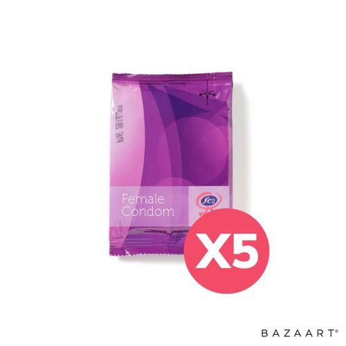 Female Condoms - Safe & Effective Protection For Women X5