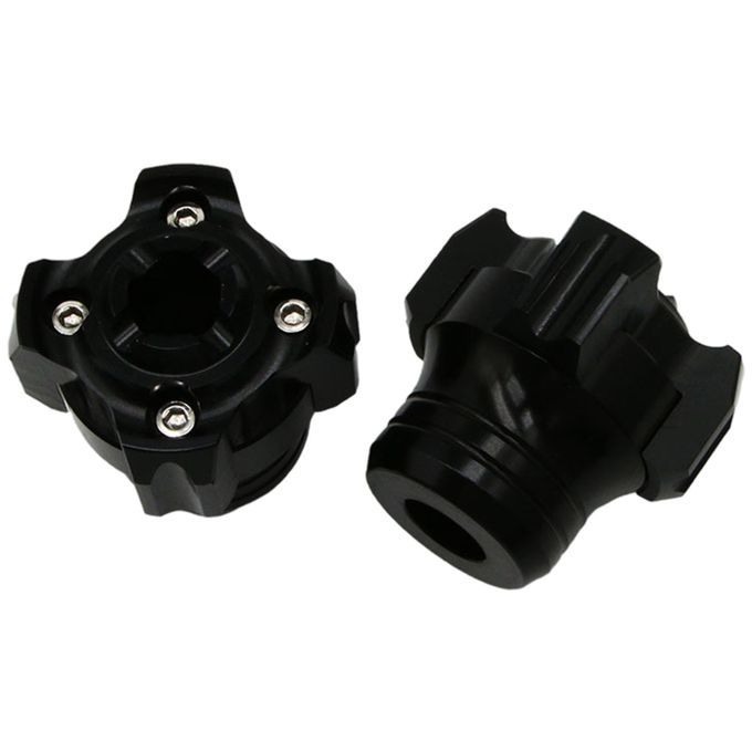 1Pair Front Fork Frame Sliders Replacement Fit For Honda Pcx125 Black