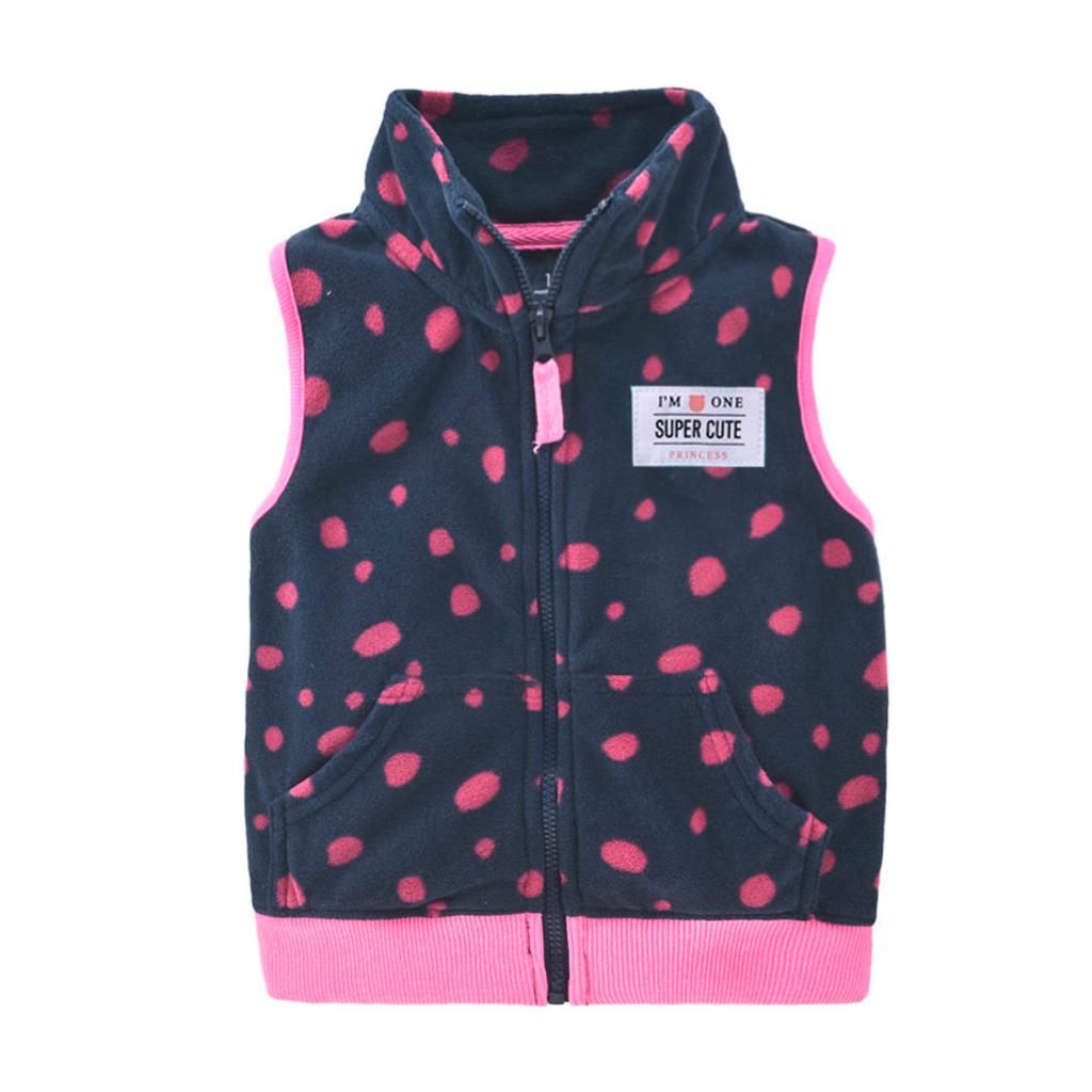 Baby Girl Sleeveless Kniteed Vest Waistcoat