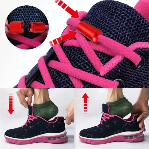 2pairs Unique Shoe Lace Capsule Buckle