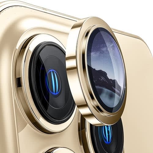 Camera Protector For iPhone 14 Pro Max- Gold