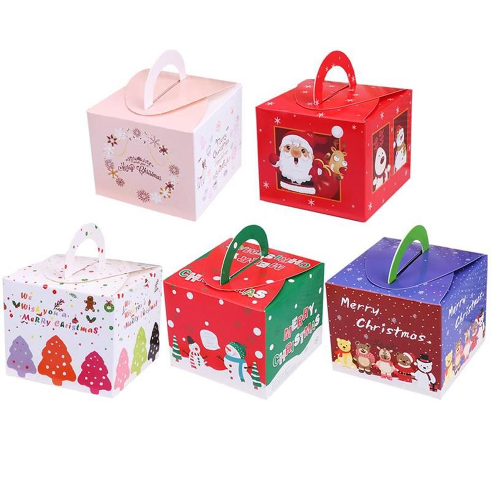 20Pcs Christmas Packing Box Box Candy Holiday Carton