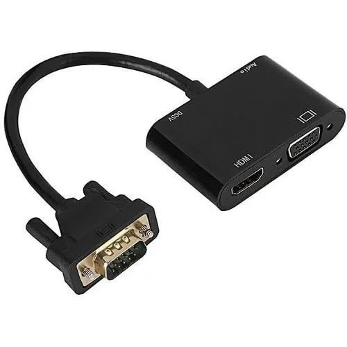 VGA To HDMI-VGA 2 In 1 Adapter