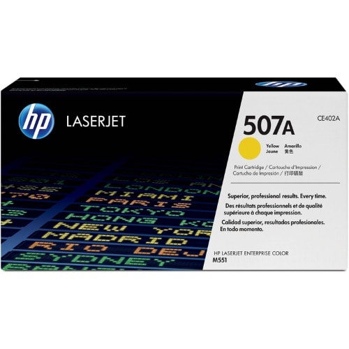 Hp 507a Laserjet Toner Cartridge (ce402a) - Yellow