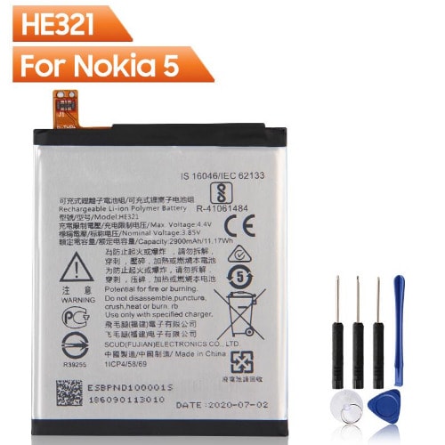 Replacement  Battery He321 For Nokia 5