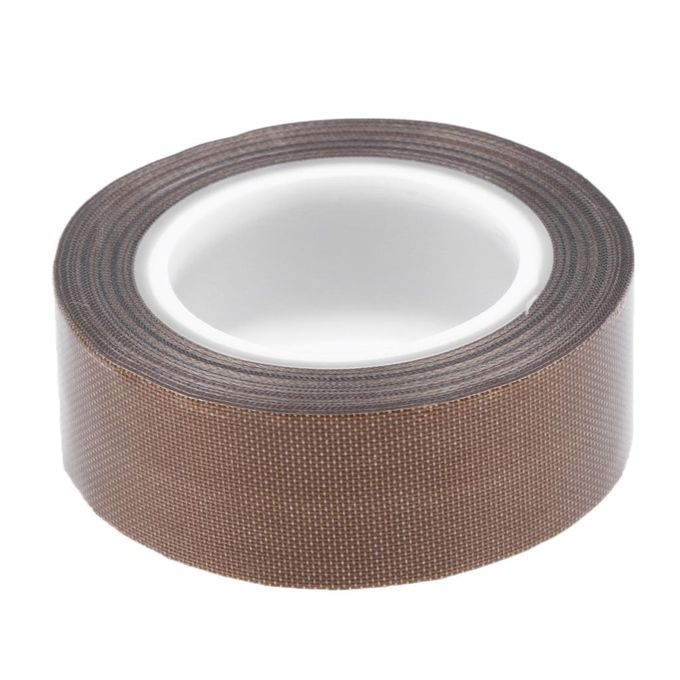 PTFE Coated Fiberglass Fabric With Silicone Adhesive Tape 19mmx10m