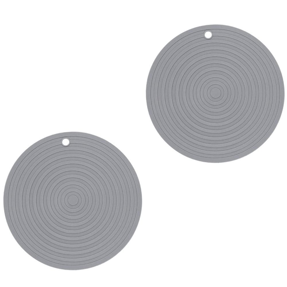 Pet Food Mat for Dog and Cat Placemat 2 Pcs, Mat for