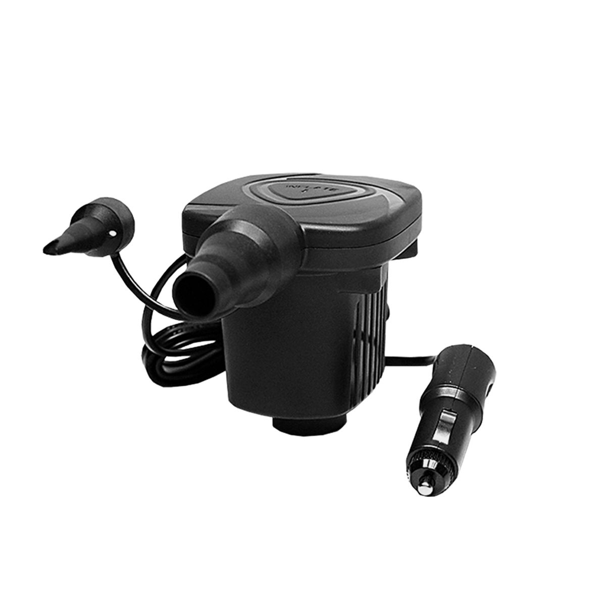 DC 12V Portable Electric Air Pump Air Mattress Boat Car Auto