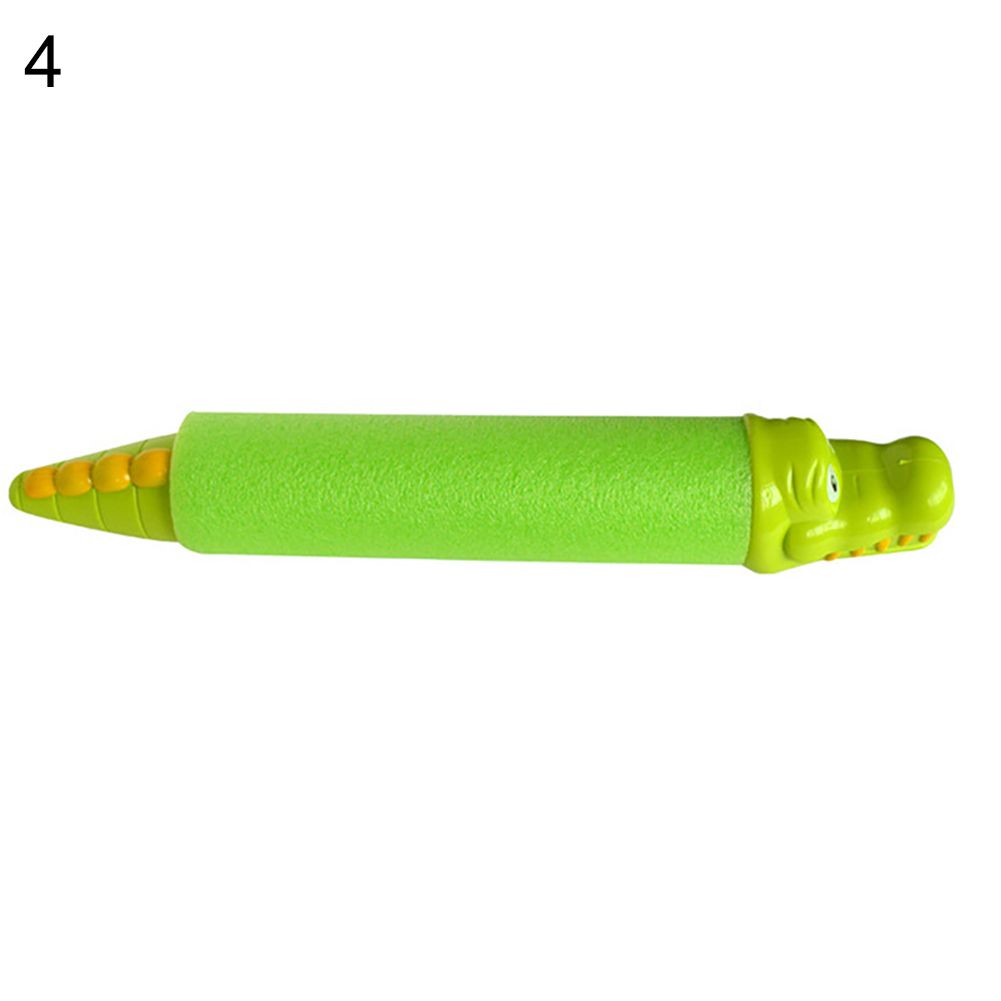 Summer Water Gun Outdoor Game Kids Swimming Pool Shark-Green